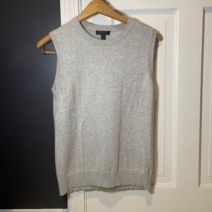 j.crew silvery tank top